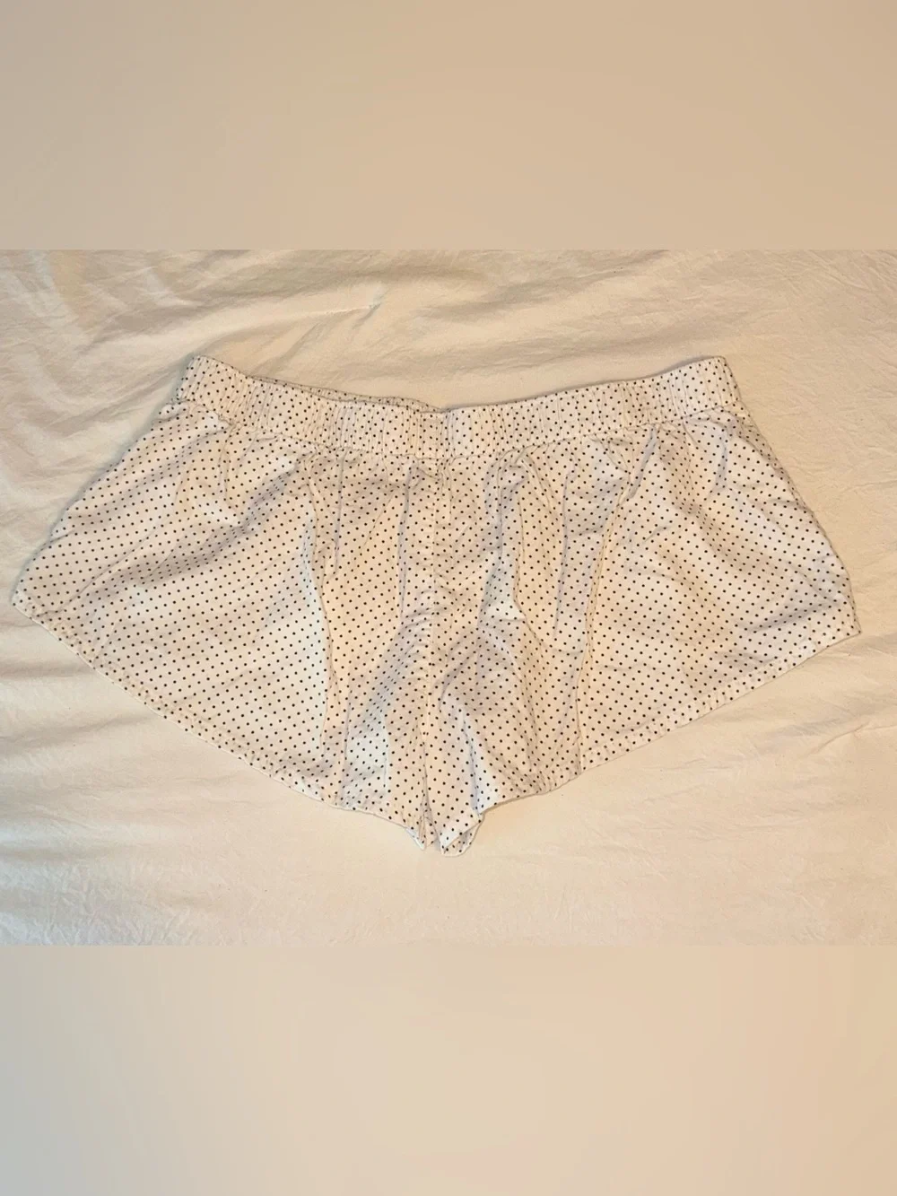 Wild Fable Black and White Polka Dot Sleep Shorts
